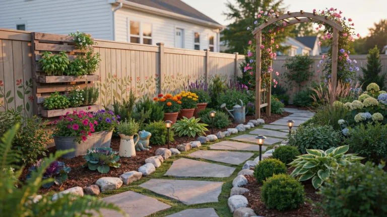 budget-friendly garden decoration ideas